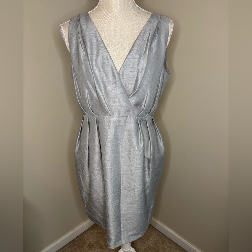 H & M dupioni midi dress -size 10 - NWT